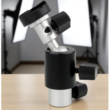 Gambar produk BINYEAE Dudukan Flash Kamera Hot Shoe Ball for Studio Tripod Type D - QM3623