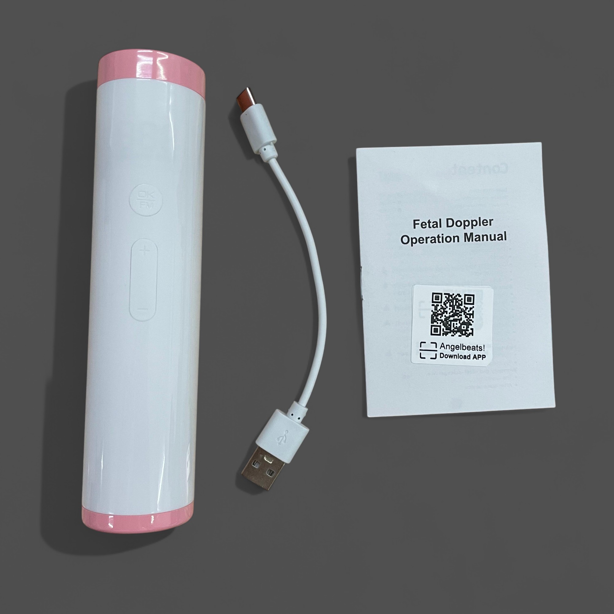 Gambar produk Angelbeats Alat Deteksi Jantung Janin Fetal Doppler Heart Rate Monitor - I200