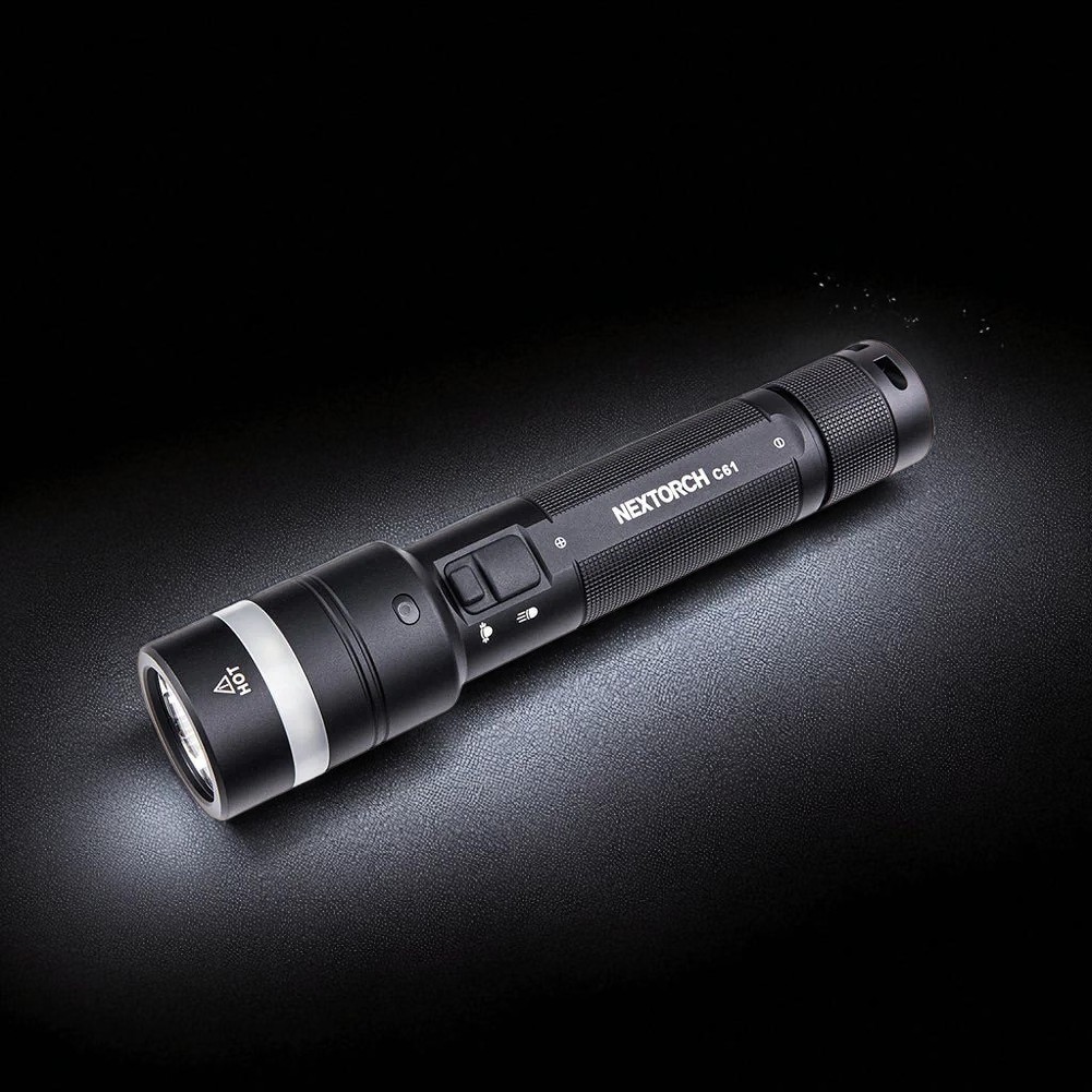 Gambar produk NEXTORCH Senter LED Tactical Flashlight IPX67 3500 Lumens - C61 SET