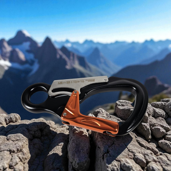 Gambar produk CLIWIZ Karabiner Panjat Tebing Outdoor Anchor Rope Lock Safety 35KN - 1019