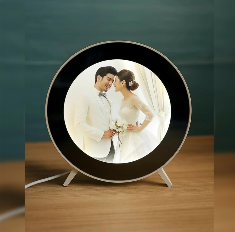 Gambar produk VENTURE Cermin Foto Magic Mirror Photo Frame LED with Stand - VN1