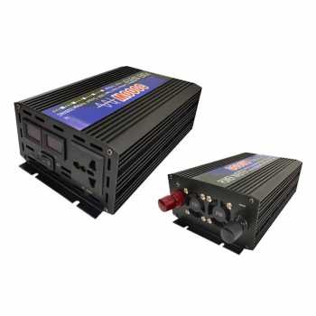Gambar produk CHRTECH Power Inverter Mobil Pure Sine Wave DC 60V to AC 220V 3000W - CHR-P3000W