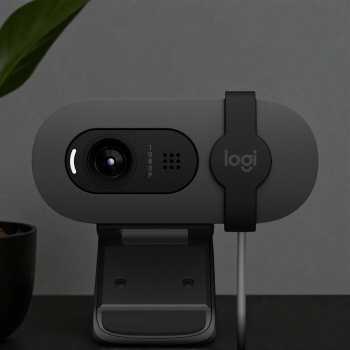 Gambar produk Logitech Webcam Mini Full HD 1080P with Omni-Directional Microphone - Brio 100