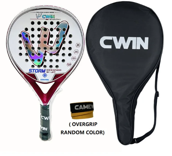 Gambar produk CAMEWIN Raket Padel Teardrop Carbon Fiber 3.6cm Thickness 350g - 6357