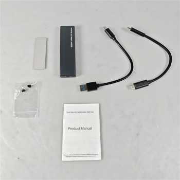 Gambar produk IRhasta Adapter Enclosure NVMe M.2 SSD to USB 3.1 Type C - IT055