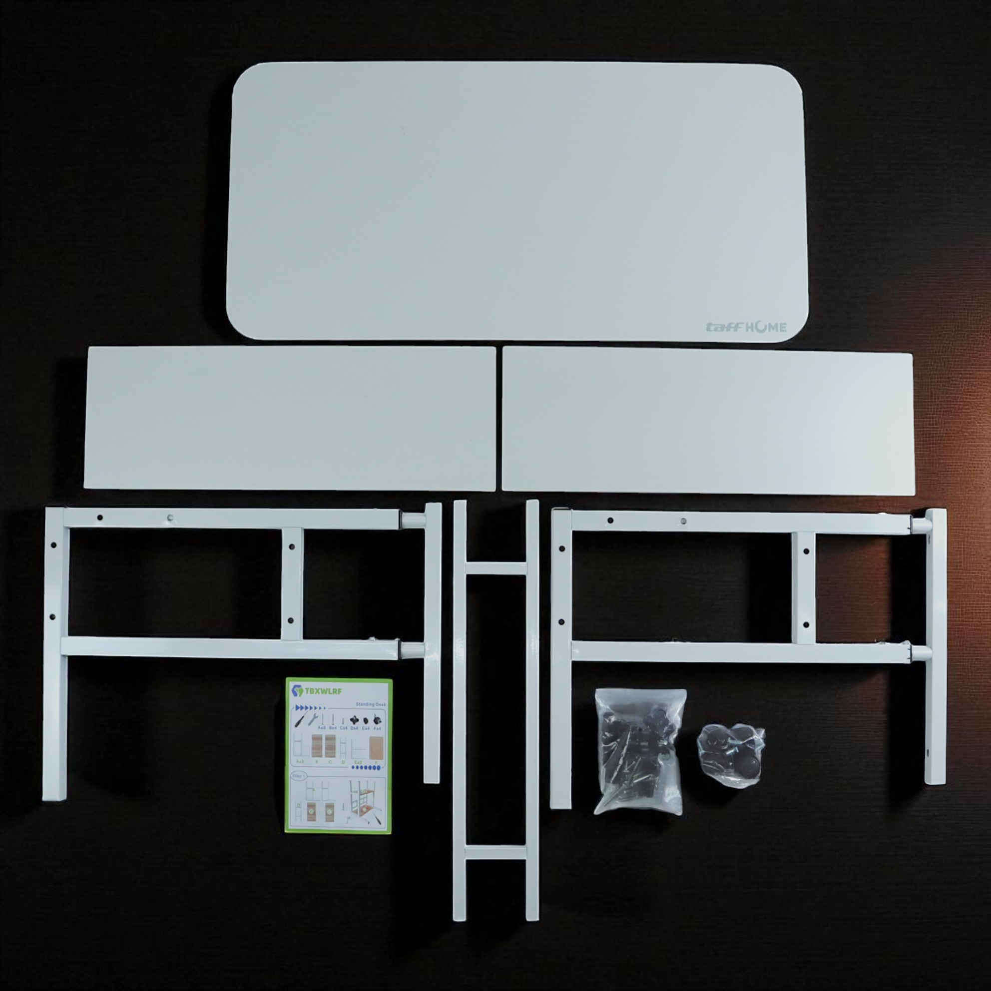 Gambar produk TaffHOME Meja Laptop Study Table Adjustable Double Layer 80x40cm - L200