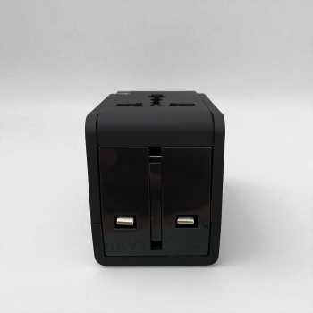 Gambar produk TRAVOR Universal Travel Adaptor Port USB Type C UK EU USA PD20W 6A - TR020