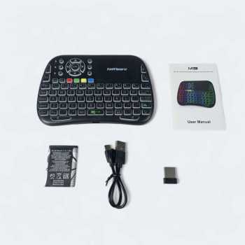 Gambar produk Taffware Keyboard Mini Touchpad Air Mouse IR Learning 2.4GHz Bluetooth - M9