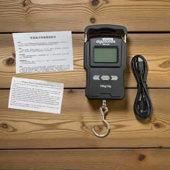 Gambar produk Taffware Digipounds Timbangan Koper Tas Digital Scale 75kg 0.01kg - WH-A27