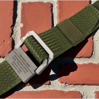 Gambar produk Rhodey Craftman Tali Ikat Pinggang Pria Canvas Buckle Belt - B1030