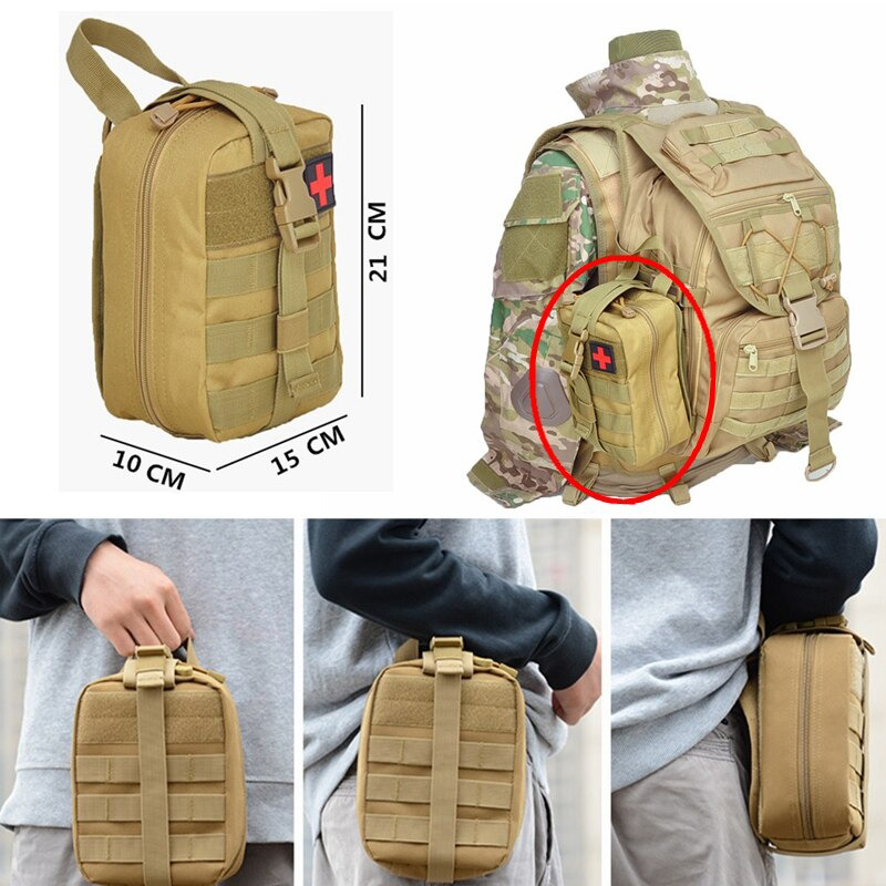 Gambar produk HAISUNNY Tas Medis Obat P3K First Aid Kit Medical Bag - D1050