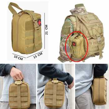Gambar produk HAISUNNY Tas Medis Obat P3K First Aid Kit Medical Bag - D1050