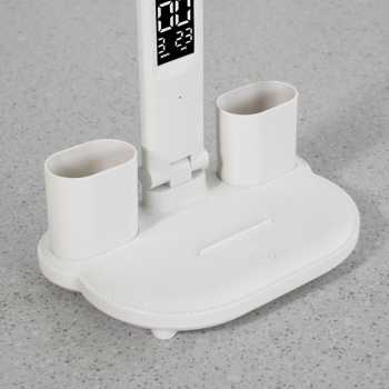Gambar produk TaffLED Lampu Meja Baca LED Display Double Head Rechargeable 3in1 7W - BST-7019