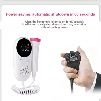 Gambar produk HS Alat Deteksi Jantung Janin Fetal Doppler Graphic Heart Rate Monitor - W8-25
