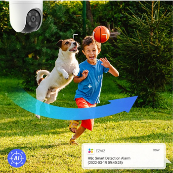 Gambar produk EZVIZ Kamera CCTV WiFi PTZ Outdoor Smart IP Camera AI Tracking 2MP - H8C
