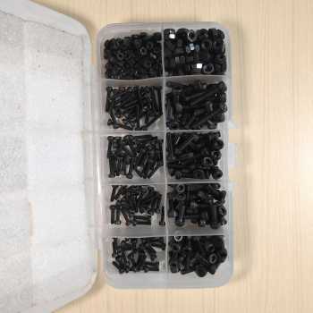 Gambar produk Michastu Baut Set Screw Bolt Nuts Hexagon Hex Socket M2 M3 400PCS - DIN912