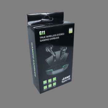 Gambar produk Torntisc Earphone Bluetooth 5.3 TWS Gaming HiFi Low Latency HD Call - G11