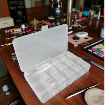 Gambar produk Kotak Penyimpanan Perhiasan Grid Box Multifunction Organizer 13 Slot - J13/J24