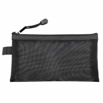 Gambar produk ZANZAN Tempat Pensil Jaring Mesh Pencil Case Zipper Storage - Z20