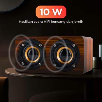 Gambar produk ANSUOFU Desktop Bluetooth Speaker Stereo Subwoofer - K5