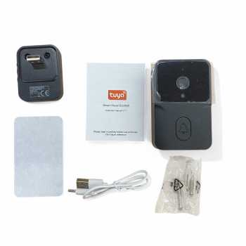 Gambar produk KEQUS Bel Pintu Kamera Video Doorbell WiFi Remote Intercom 1080P - M8