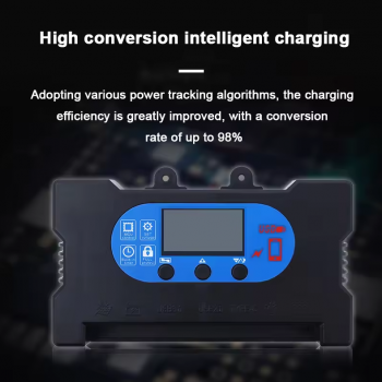 Gambar produk EcoFly Solar System Controller Dual USB Type C Fast Charging 30A - EF2