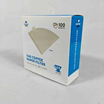 Gambar produk One Two Cups Kertas Saringan Kopi Filter Paper V60 2-4 Cups 100 PCS - U102