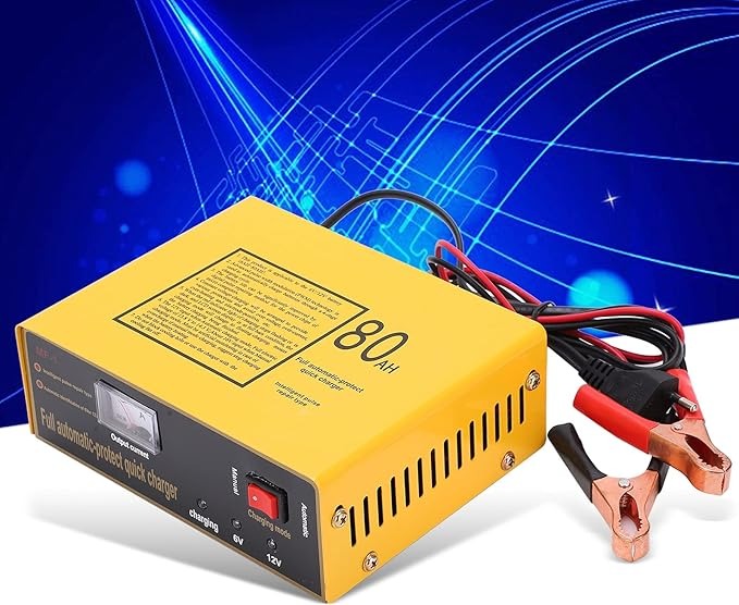 Gambar produk UrbanRoad Charger Aki Mobil Motor Intelligent Battery Charger 6V/12V - MF1