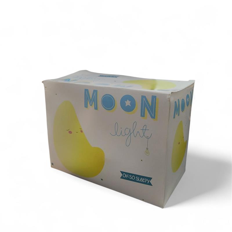 Gambar produk FGHGF Lampu Tidur LED Anak Karakter Lucu 1W Bulan - FGH01