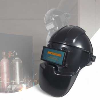 PLASHMA Helm Las Otomatis True Color Auto Dimming Welding Mask - P10