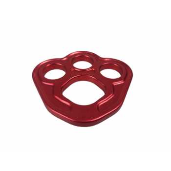 Gambar produk NATURY Paw Rigging Plate Descender Ring Climbing 3 Hole 50KN - NT-50
