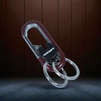 Taffware Gantungan Kunci Carabiner Keychain Clip Stainless Steel - A3746