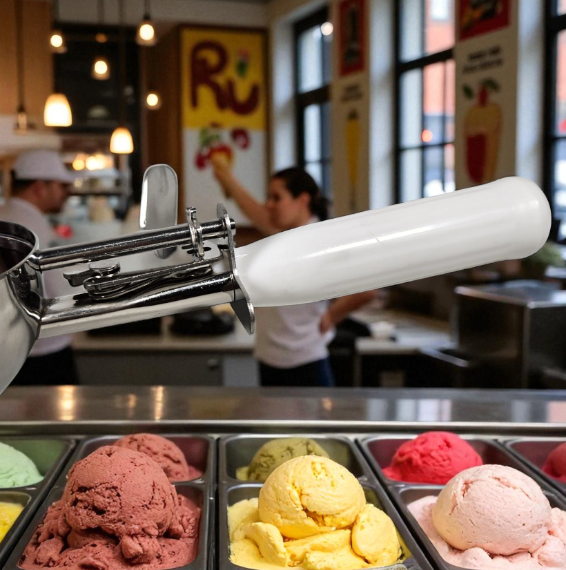 Gambar produk AXV Sendok Takar Es Krim Ice Cream Scoop Stainless Steel - AX-243
