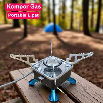 KOVAB Kompor Gas Portable Lipat Outdoor Ultralight Camping Stove - K-202