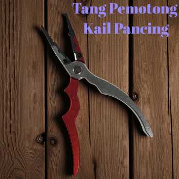 Gambar produk Tang Pemotong Kail Pancing Aluminium Fishing Pliers Hook Remover