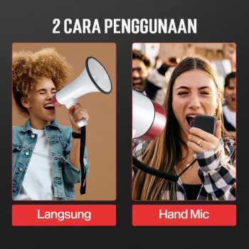 Gambar produk JACAR Toa Megaphone Bluetooth Multifunctional Shouter 50 W - 8099