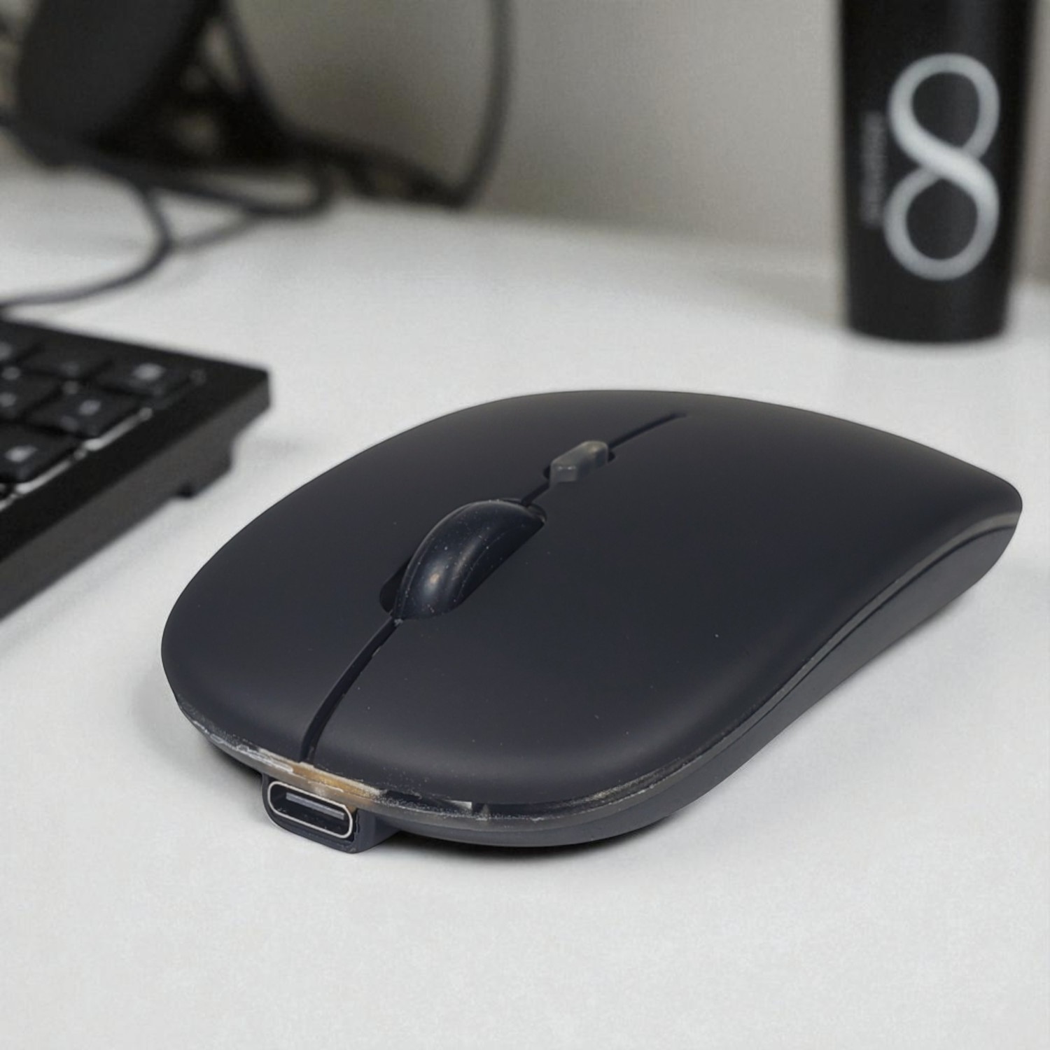 Gambar produk Taffware Mouse Wireless Bluetooth Optical 2.4GHz Silent Click 1600DPI - DC001