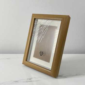 Gambar produk XYJP Bingkai Foto Minimalist Wooden Photo Picture Frame Stand 6 Inch - XY1