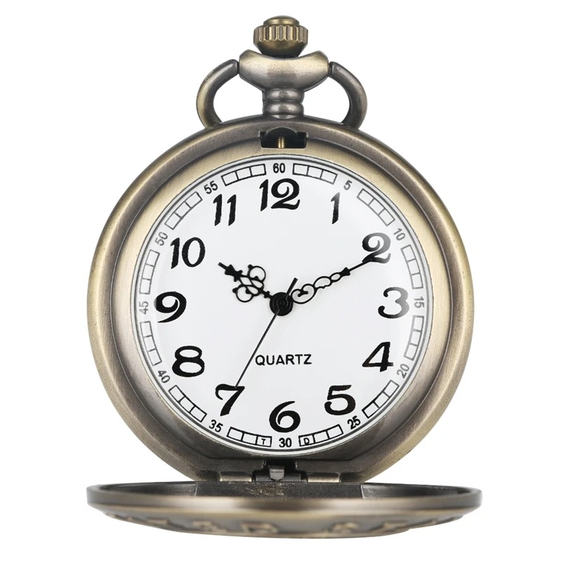 Gambar produk SHUHANG Jam Saku Klasik Analog Pocket Watch Roman Steampunk - PJX1596