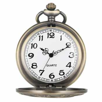 Gambar produk SHUHANG Jam Saku Klasik Analog Pocket Watch Roman Steampunk - PJX1596