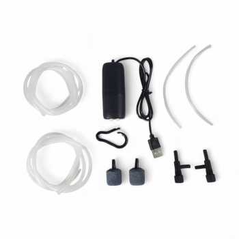 Gambar produk OXIN Aerator Aquarium Fish Tank Oxygenator USB 1W - OX120
