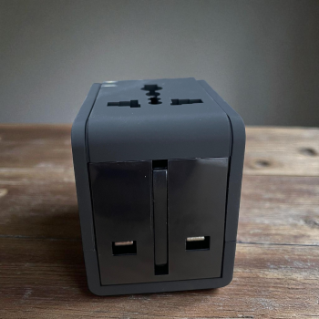Gambar produk COKYI Travel Adaptor Universal Plug EU UK US/AU 3A USB A USB C - 148-30W-1U1C