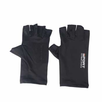 Gambar produk FMA Ice Silk Half Finger Cycling Gloves Unisex Outdoor Sports - FM-IA