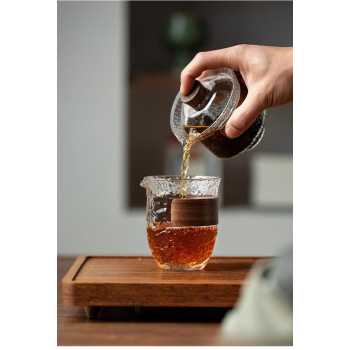 Gambar produk QIXAN Gelas Pitcher Teh Borosilicate Tea Divider Fair Cup 260ml - XZ-260