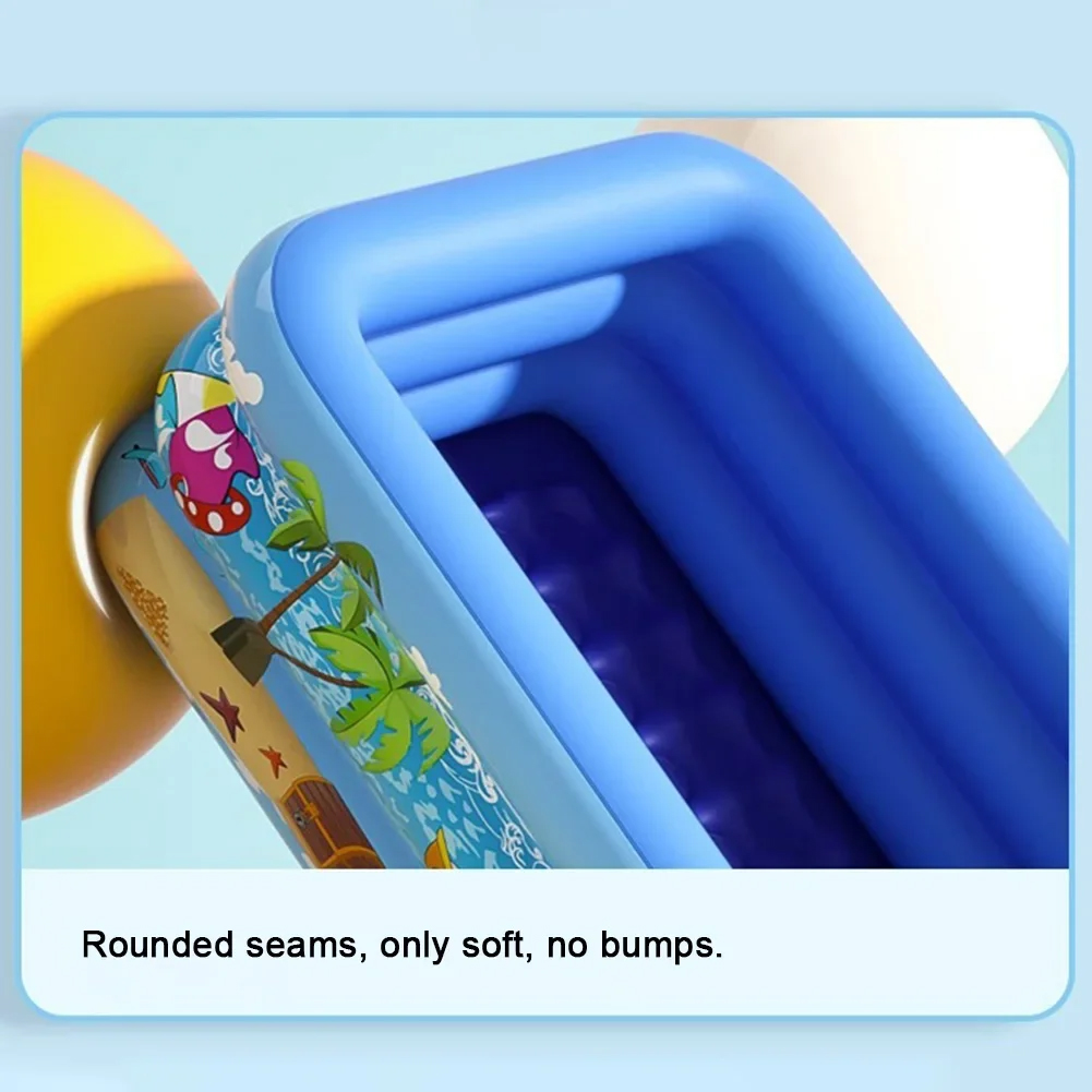 Gambar produk Intime Kolam Baby Bath Bathtub Portable Inflatable 118 x 87 x 35 cm - INU152