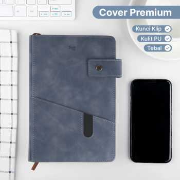 Gambar produk Toddi Buku Jurnal Hardcover Notebook Diary 80 GSM 200 Halaman A5 - TD157