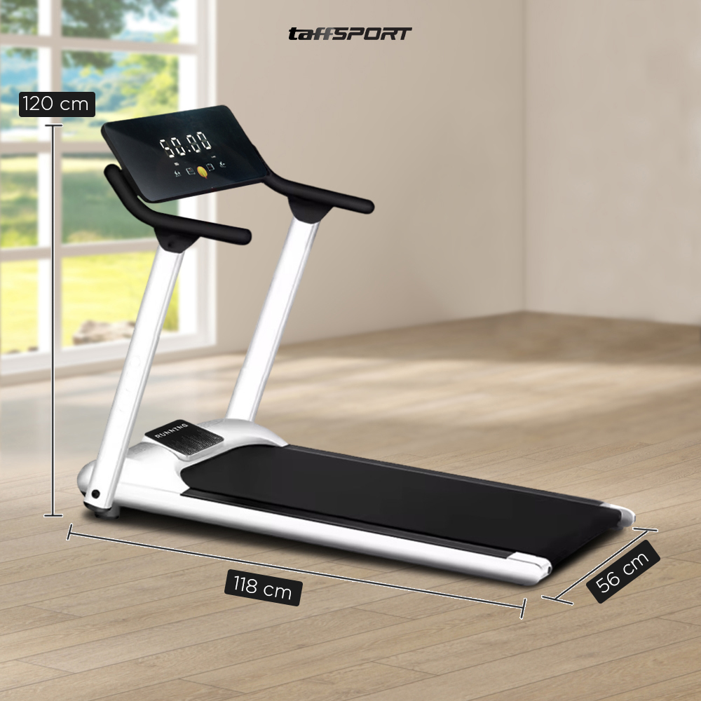 Gambar produk TaffSPORT Treadmill Elektrik Alat Fitness Gym Walking Pad 3.5HP - A1