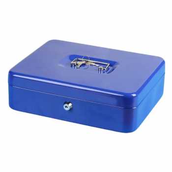 Gambar produk TaffGUARD Kotak Uang Brankas Dokumen Cashbox Key Lock 25x20x9CM - HC-6605