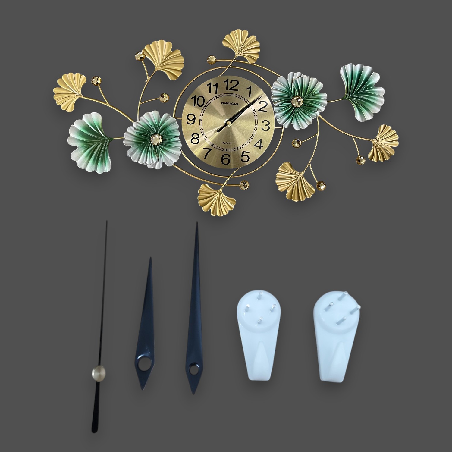 Gambar produk TaffHOME Jam Dinding Quartz Luxury European BAOCE Movement 6168 60cm - 24119C