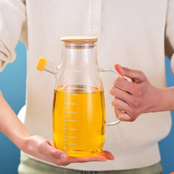 FMA Botol Minyak Borosilicate Glass Oil Pot Leakproof Heat-Resistant - FM-1PL